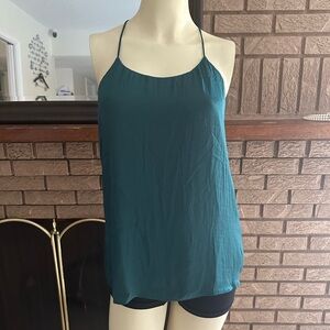 Naked Zebra green Sleeveless Relaxed Camisole
